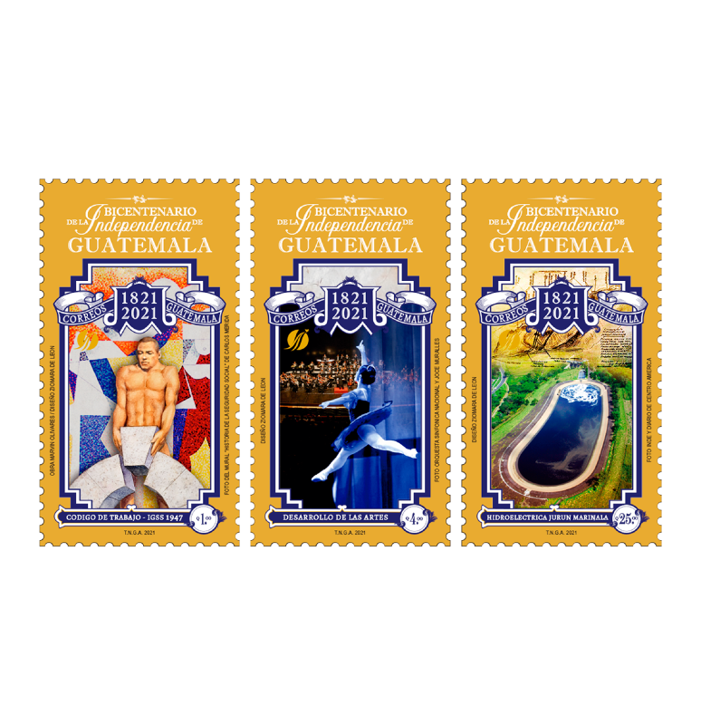 Cuarta Serie de Bicentenario, Período Revolucionario 1944 - 1954 - Serie